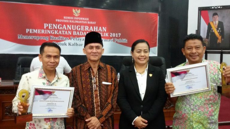 IAIN Pontianak Raih Peringkat Tiga Keterbukaan Informasi Publik 2017